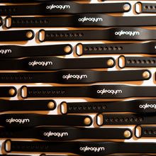 Übereinanderliegende RFID Transponder-Armbänder mit agilea Branding