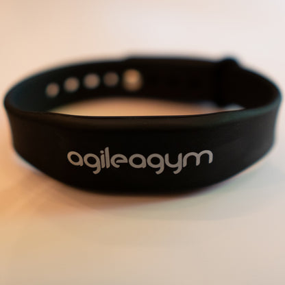 Silikon RID Armband mit agilea Branding