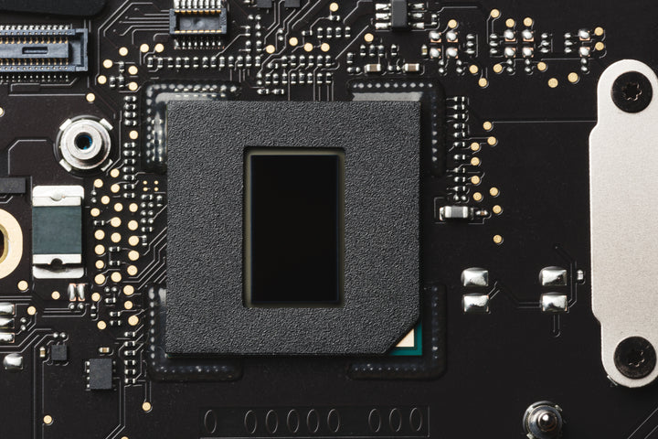 Close-Up eines Motherboards